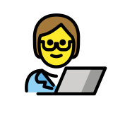 Informaticien (tous genres) - OpenMoji