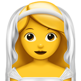 Jeune mariée Whatsapp