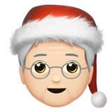 santa : peau claire