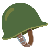 Casque militaire - Noto Color Emoji