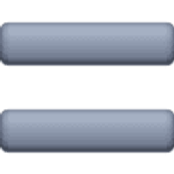 Signe égal gras - Facebook