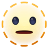 Visage en pointillés - Facebook