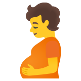 Personne enceinte - Noto Color Emoji