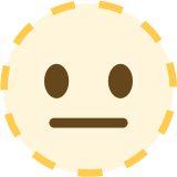 Visage en pointillés - Twitter / X