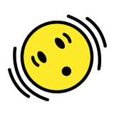 Visage secoué - OpenMoji