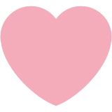 Cœur rose - Twitter / X