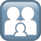 Famille : adulte, adulte, enfant