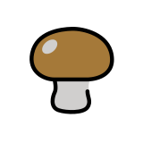 Champignon marron - OpenMoji