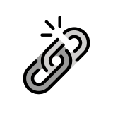 Chaîne brisée - OpenMoji