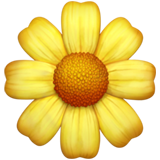 Emoji Fleur blanche