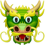 Emoji Tête de Dragon