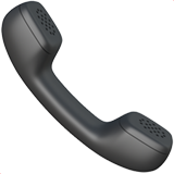 Emoji Combiné téléphonique