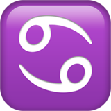 Emoji Signe Astrologique du Cancer