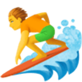 Personne faisant du surf - Facebook