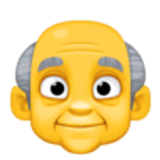 Homme âgé - Facebook