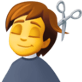 Personne qui se fait couper les cheveux - Facebook