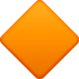 Grand losange orange - Facebook