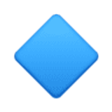 Petit losange bleu - Facebook