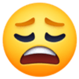 Visage épuisé - Facebook