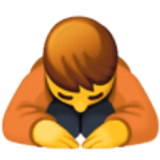 Personne qui s’incline - Facebook