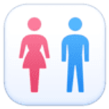 Panneau Toilettes - Facebook