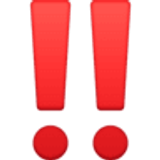 Double point d’exclamation - Facebook