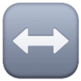 Flèche gauche droite - Facebook