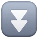 Double flèche vers le bas - Facebook