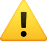 Symbole d’avertissement - Facebook
