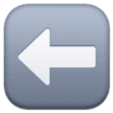 Flèche gauche - Facebook