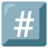Touches : # - Noto Color Emoji