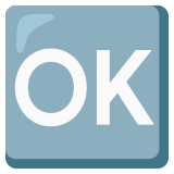 Bouton OK - Noto Color Emoji