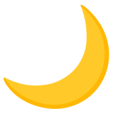 Croissant de lune - Noto Color Emoji
