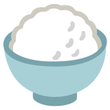 Bol de riz - Noto Color Emoji