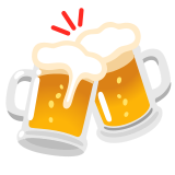 Chopes de bière - Noto Color Emoji