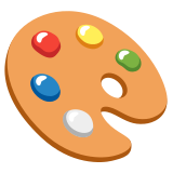 Palette de peinture - Noto Color Emoji