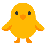 Poussin de face - Noto Color Emoji