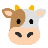 Tête de vache - Noto Color Emoji