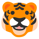 Tête de tigre - Noto Color Emoji