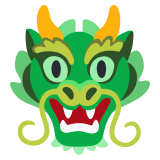 Tête de dragon - Noto Color Emoji