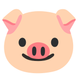 Tête de cochon - Noto Color Emoji