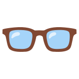 Lunettes de vue - Noto Color Emoji