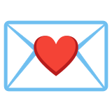 Lettre d’amour - Noto Color Emoji