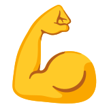 Biceps contracté - Noto Color Emoji