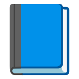 Livre bleu - Noto Color Emoji