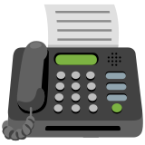 Fax - Noto Color Emoji