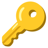 Clé - Noto Color Emoji