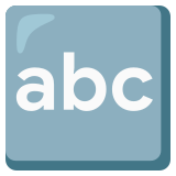 Alphabet latin - Noto Color Emoji