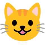 Chat qui sourit - Noto Color Emoji
