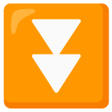 Double flèche vers le bas - Noto Color Emoji